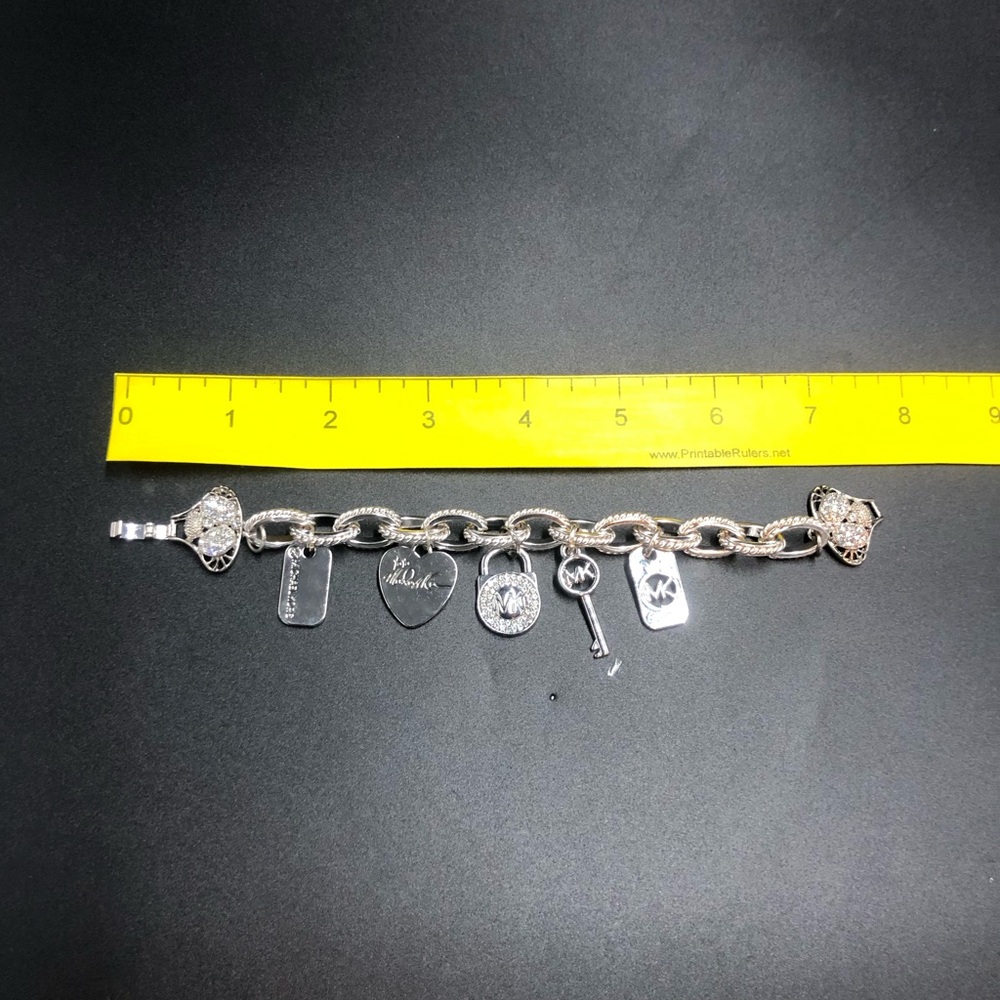 Silver Charm Bracelet